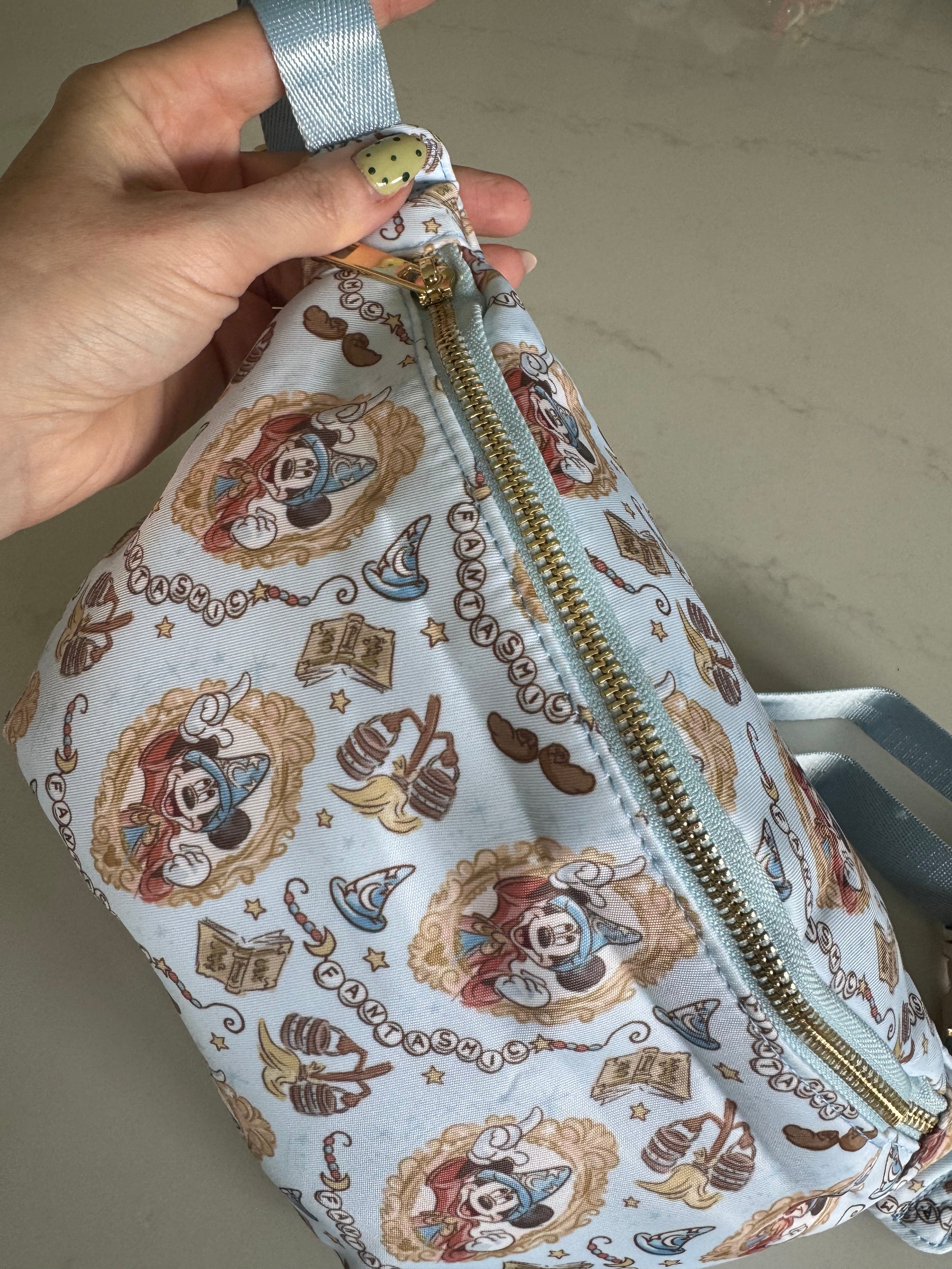 Blue Fantasia Mouse Character Bum Bag Theme Park Bag