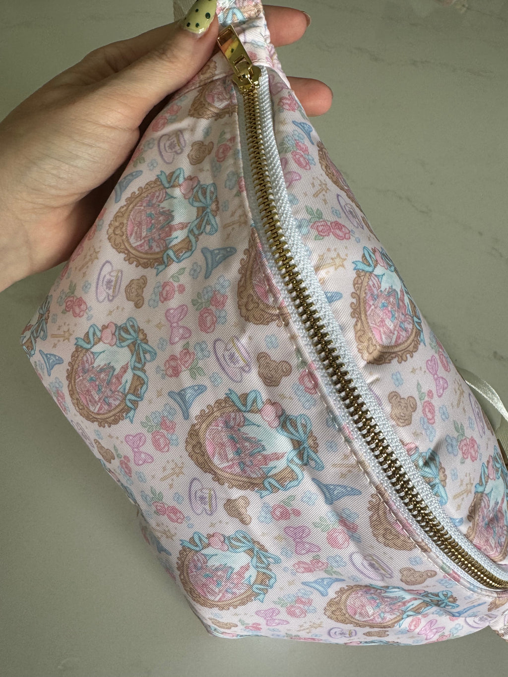 Pink Magical Castle Bum Bag Theme Park Bag