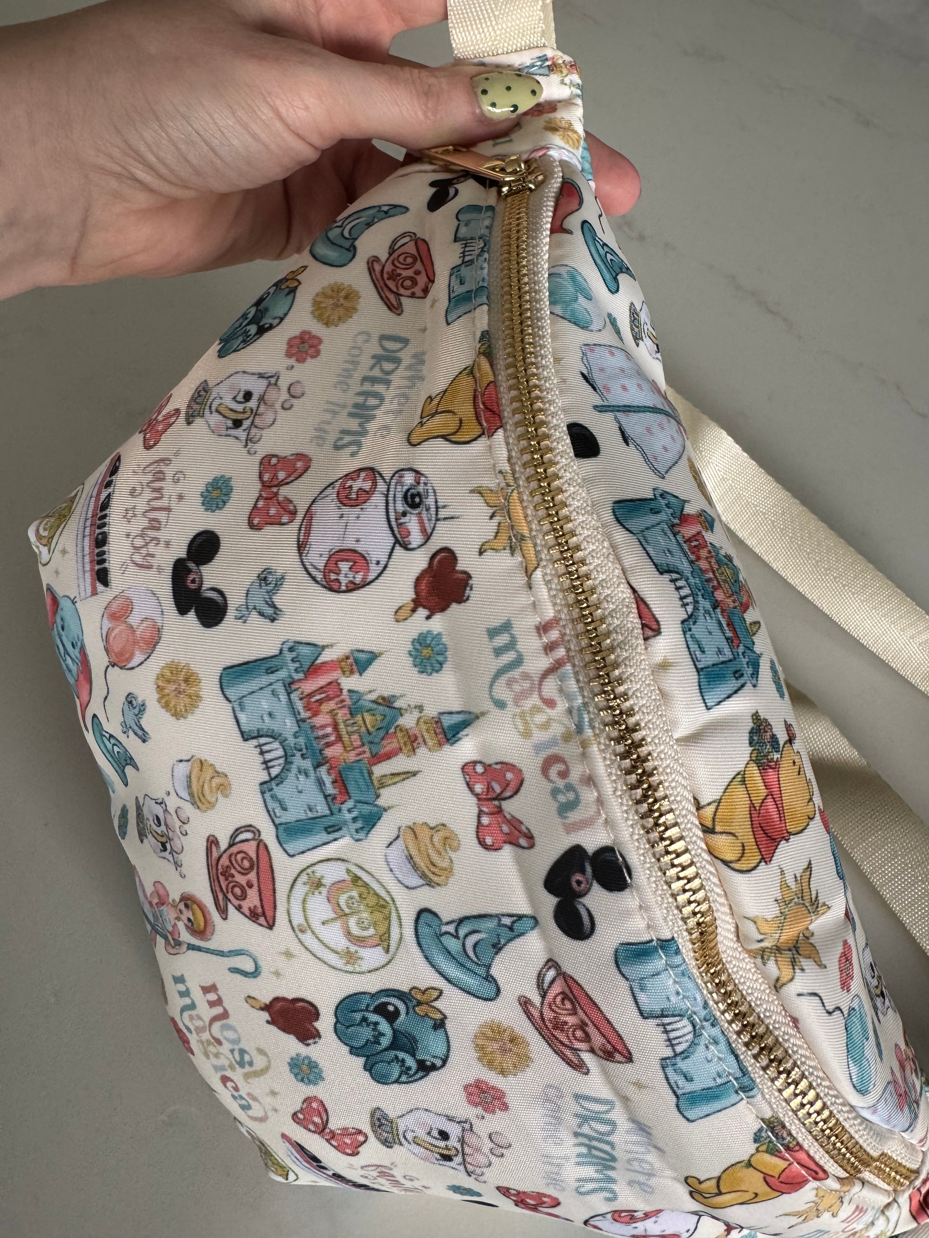 Pooh Bear Character Bum Bag Theme Park Bag