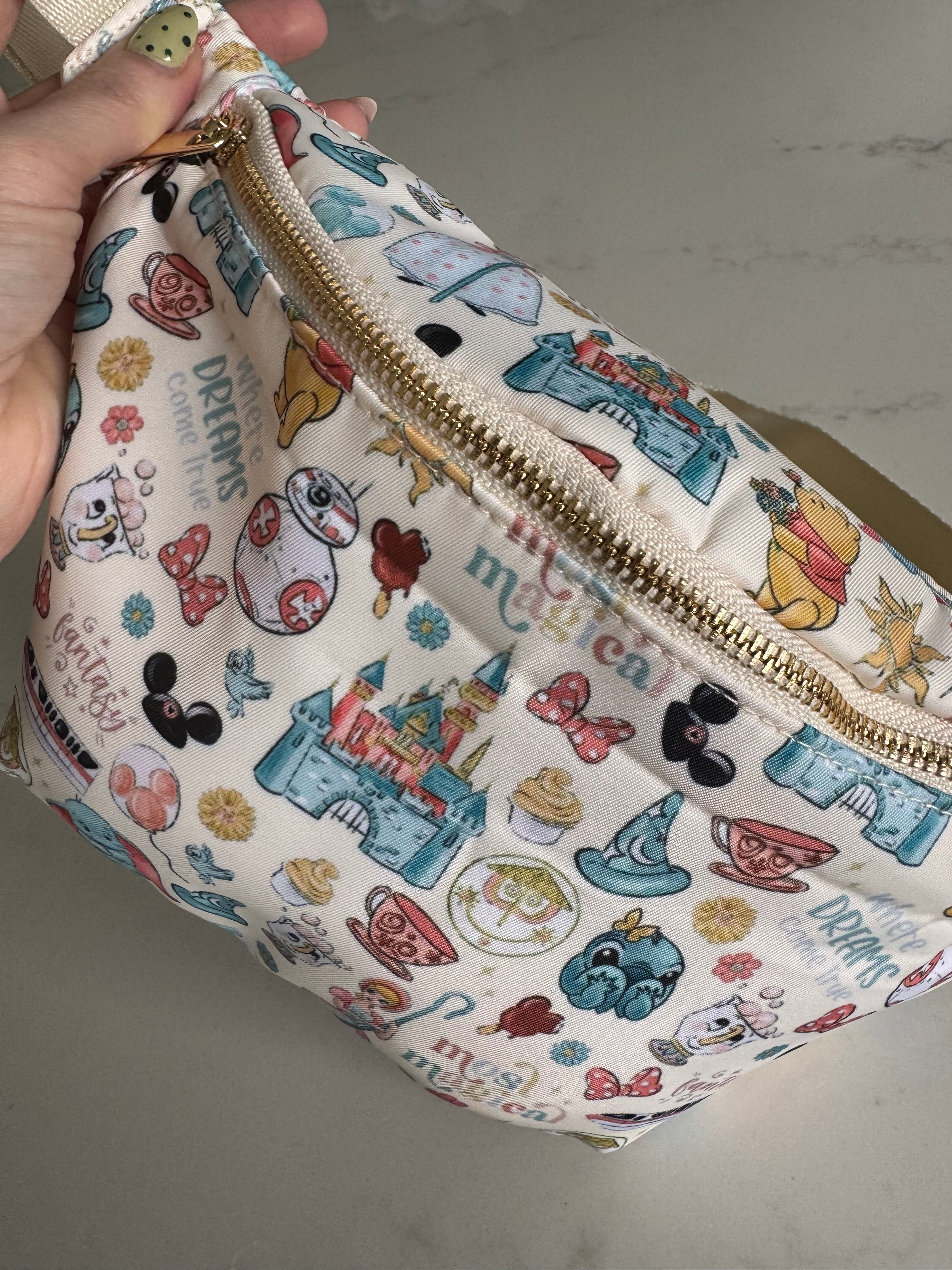 Pooh Bear Character Bum Bag Theme Park Bag