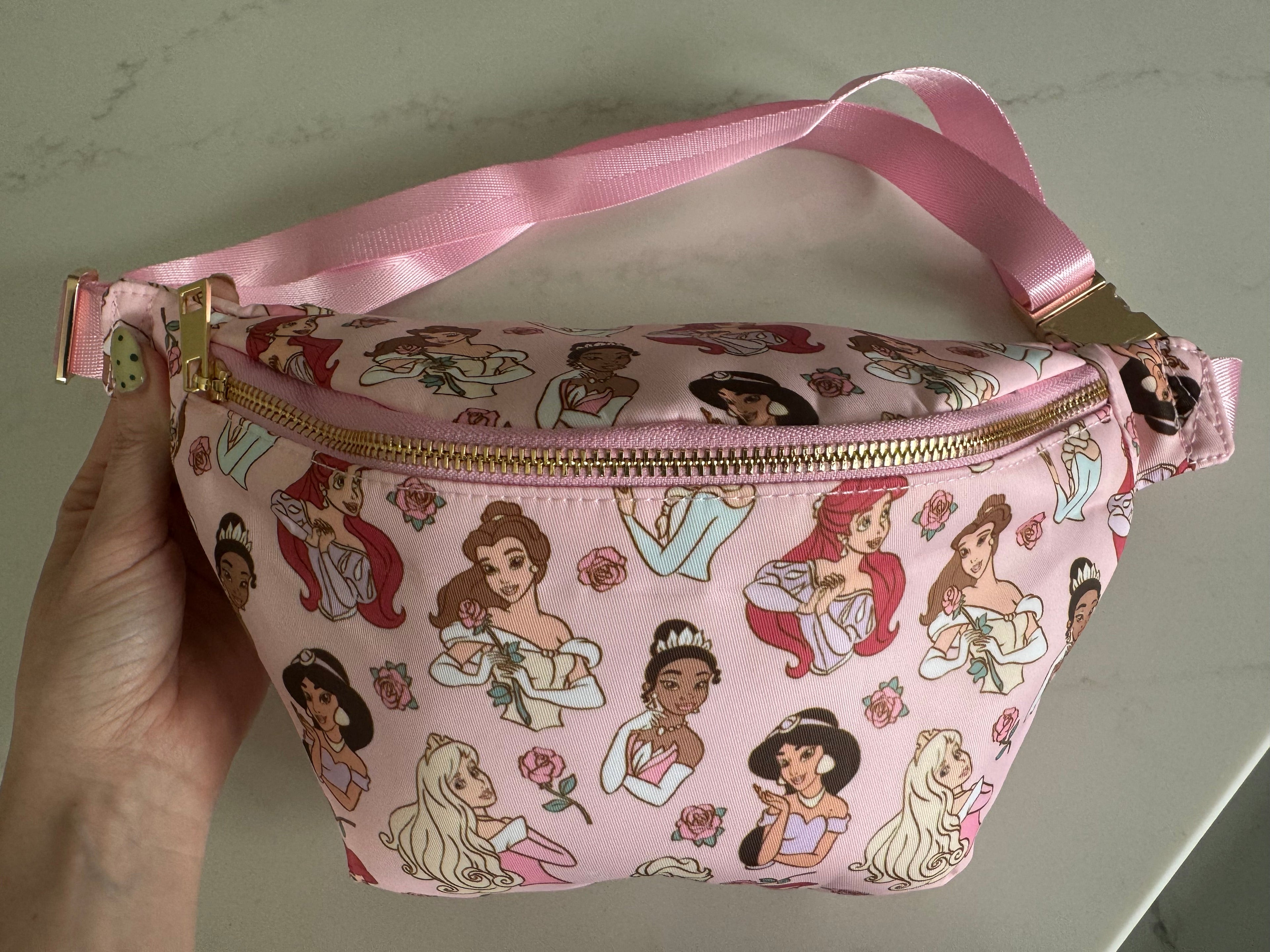 Pink Princess character Bum Bag