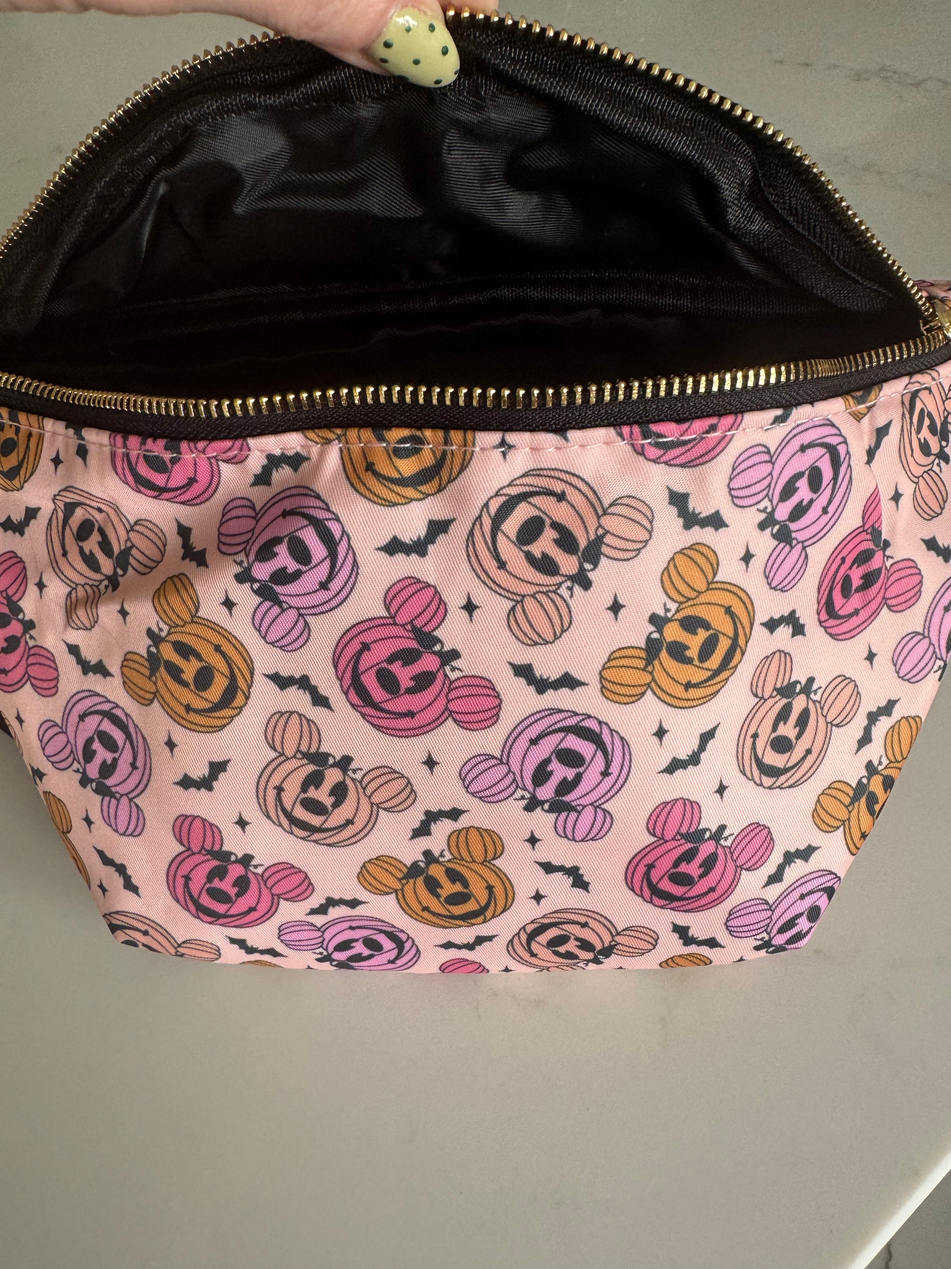 Pink Minnie Mouse Halloween Bum Bag