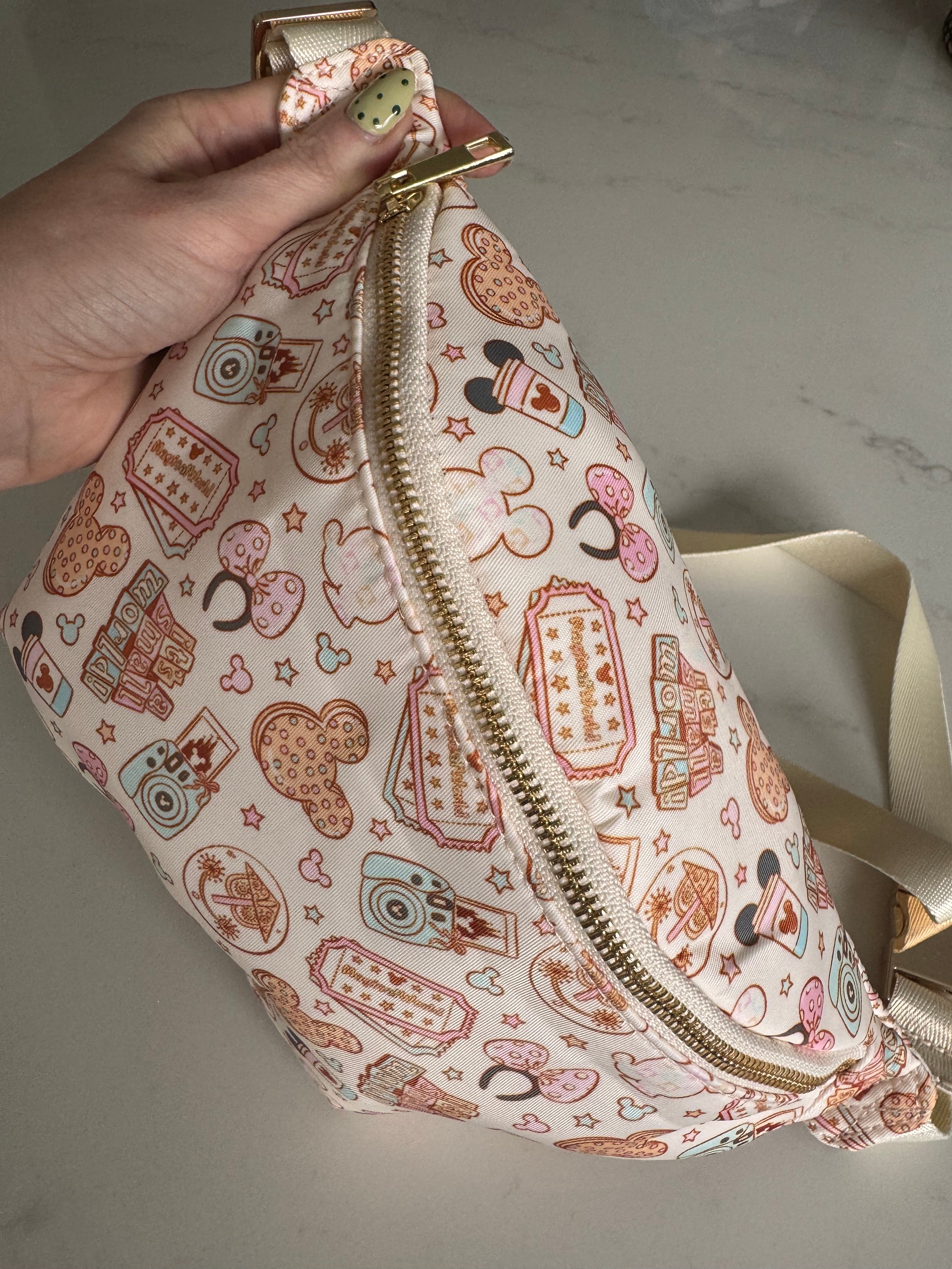 Small World Themed Character Bum Bag Theme Park Bag