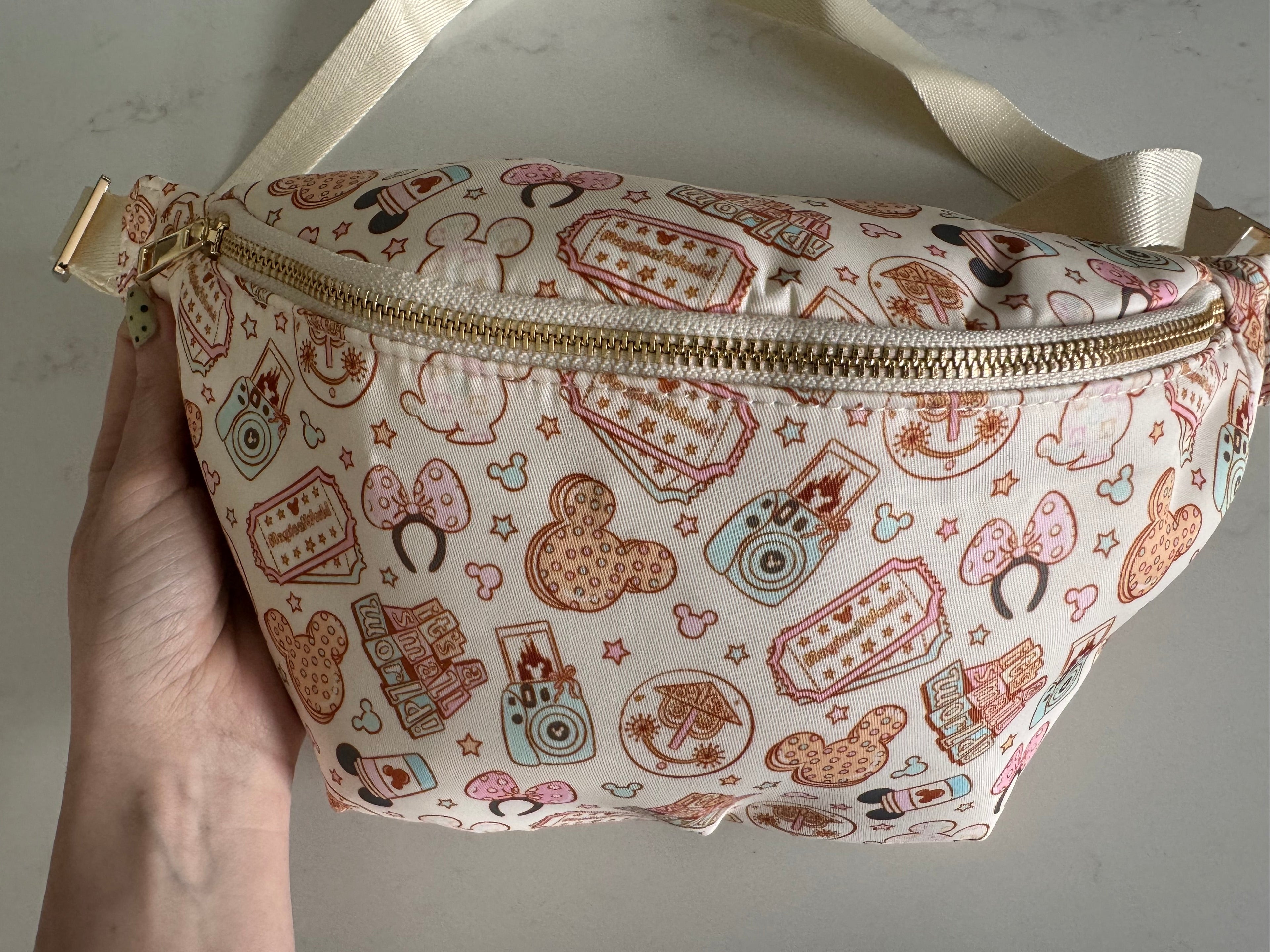 Small World Themed Character Bum Bag Theme Park Bag