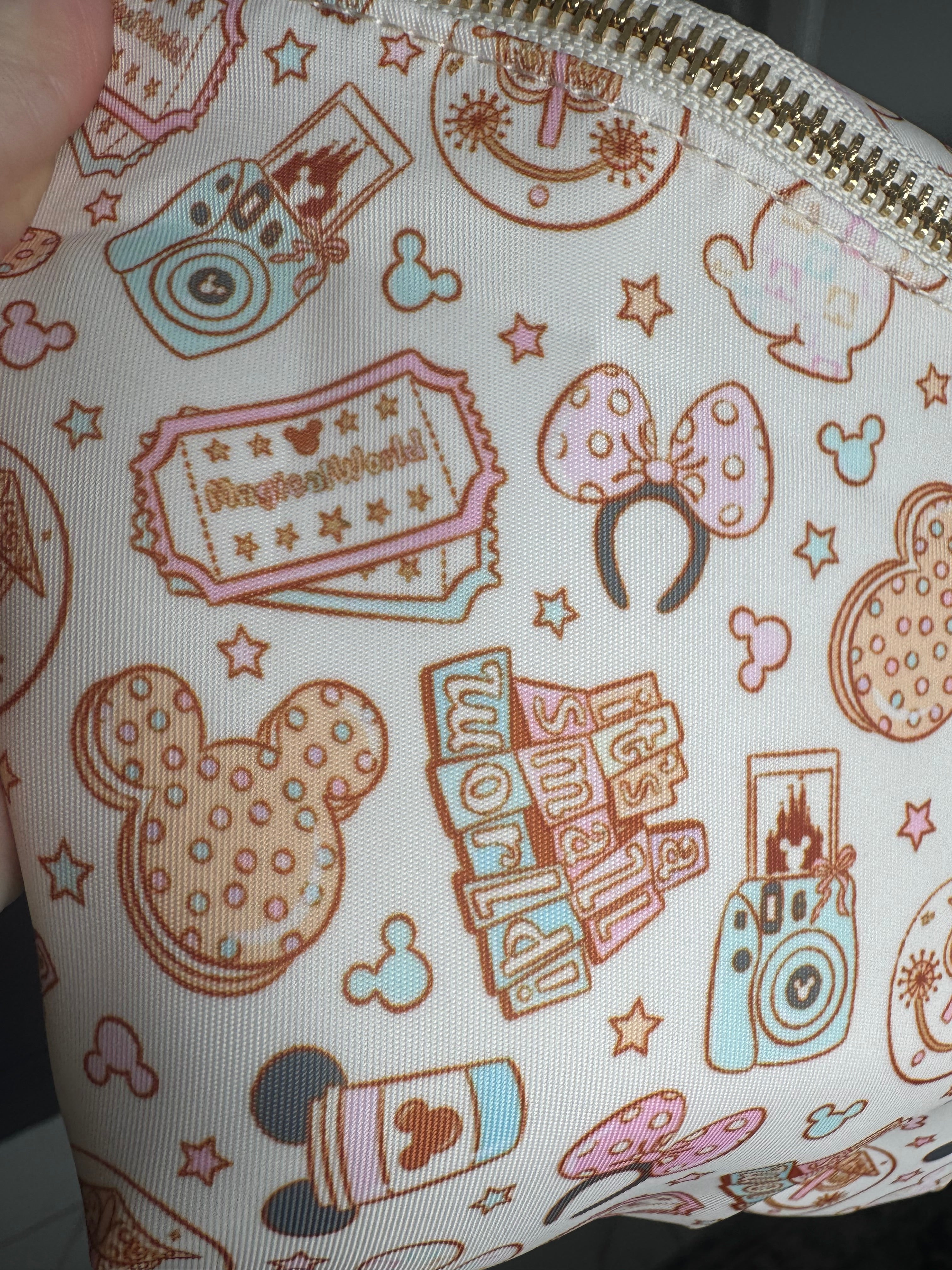 Small World Themed Character Bum Bag Theme Park Bag
