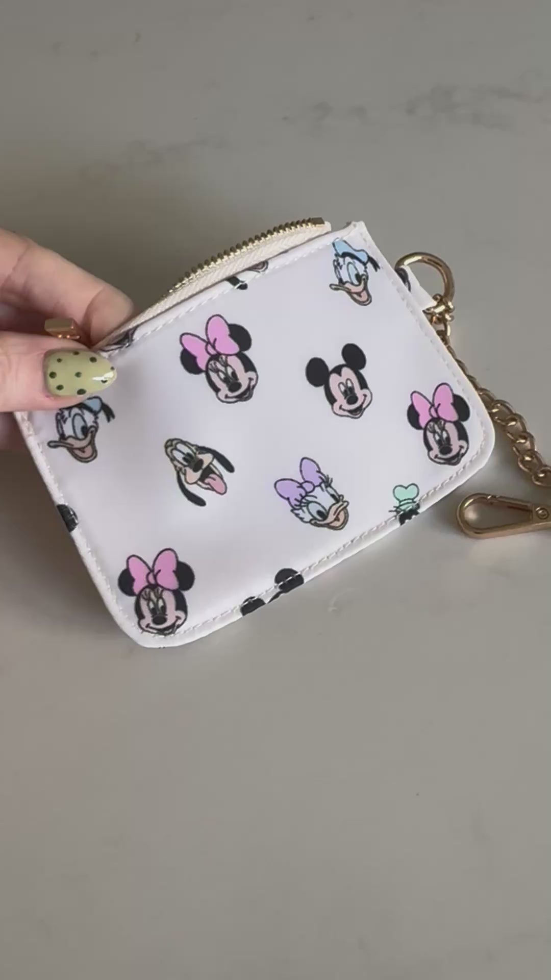 Minnie & Friends Character Coin purse for Bum Bag Theme Park Bag